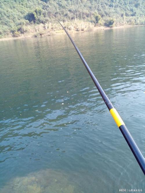 河里钓鱼